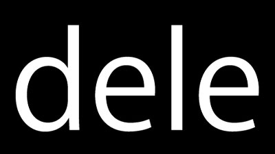 dele