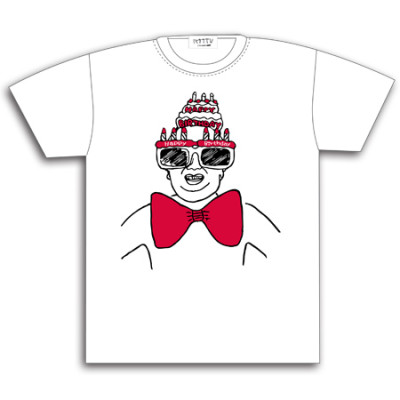 バナナTV Tシャツ（ハッピーバースデー仮面）