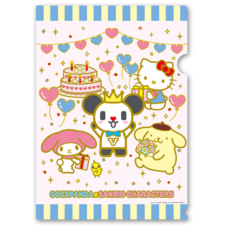 ゴーちゃん。＆サンリオキャラクターズクリアファイル
