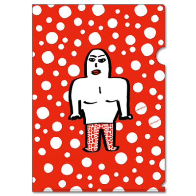 アメトーーク！ 絵心ない芸人 クリアファイル 徳井画伯 水玉