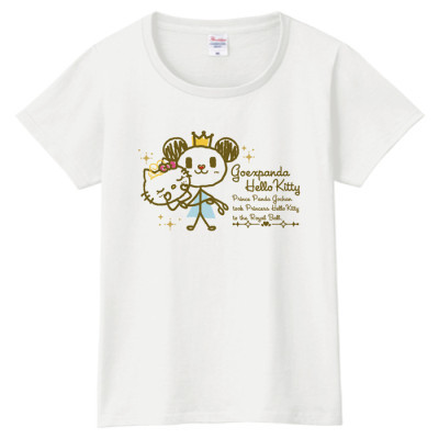 GOEXPANDA&Hello Kitty Tシャツ ～棒プリンス&プリンセス バージョン～