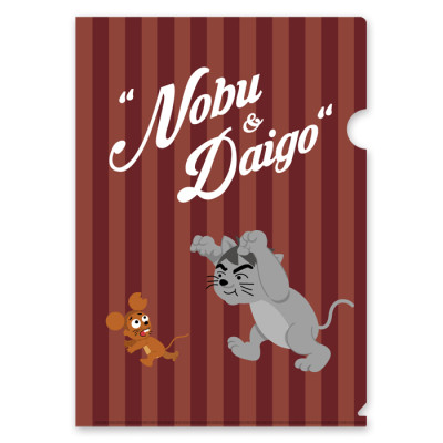 テレビ千鳥 Nobu&Daigo クリアファイル