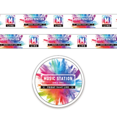 ミュージックステーション マスキングテープ 