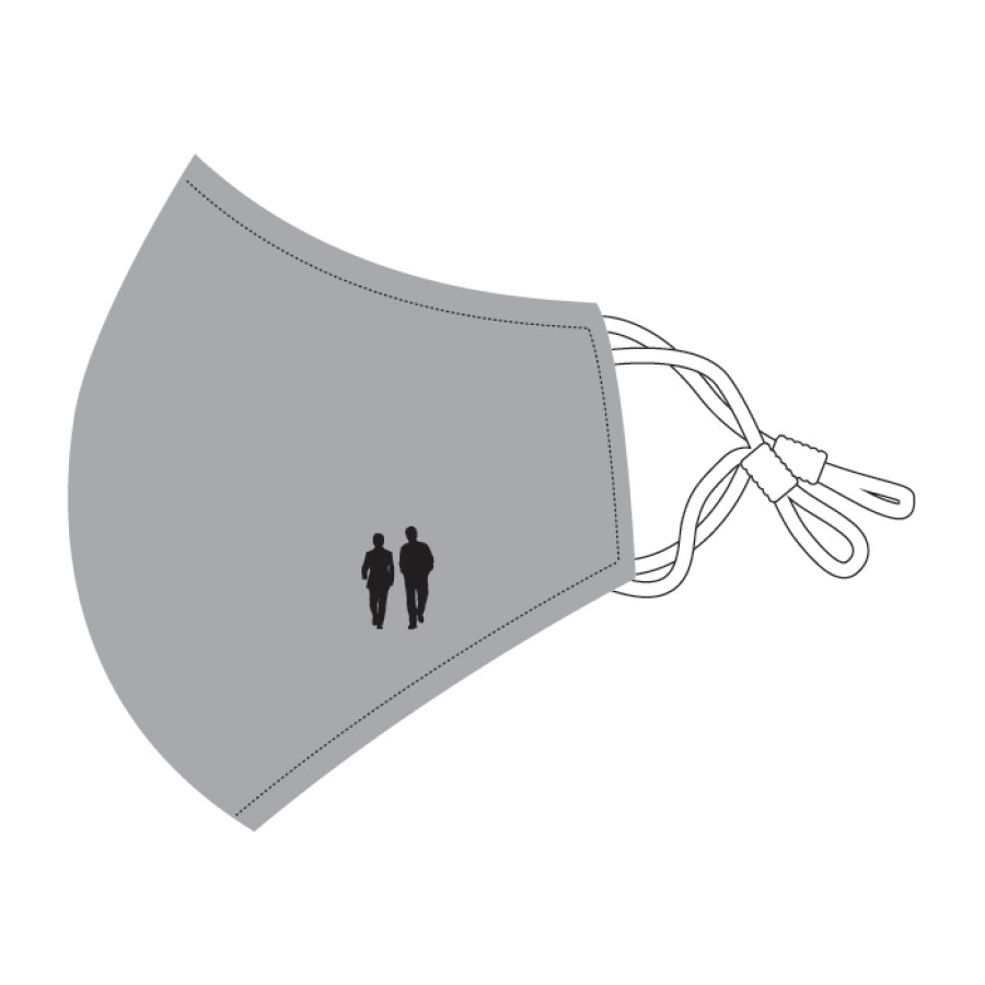 相棒 マスク(グレー)