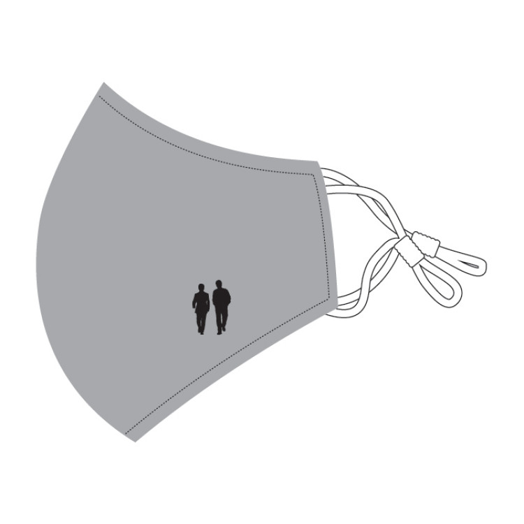 相棒 マスク(グレー)