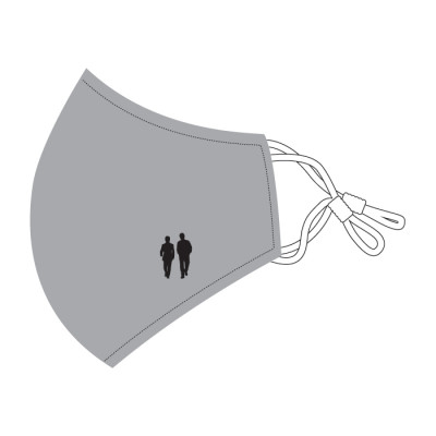 相棒 マスク(グレー)