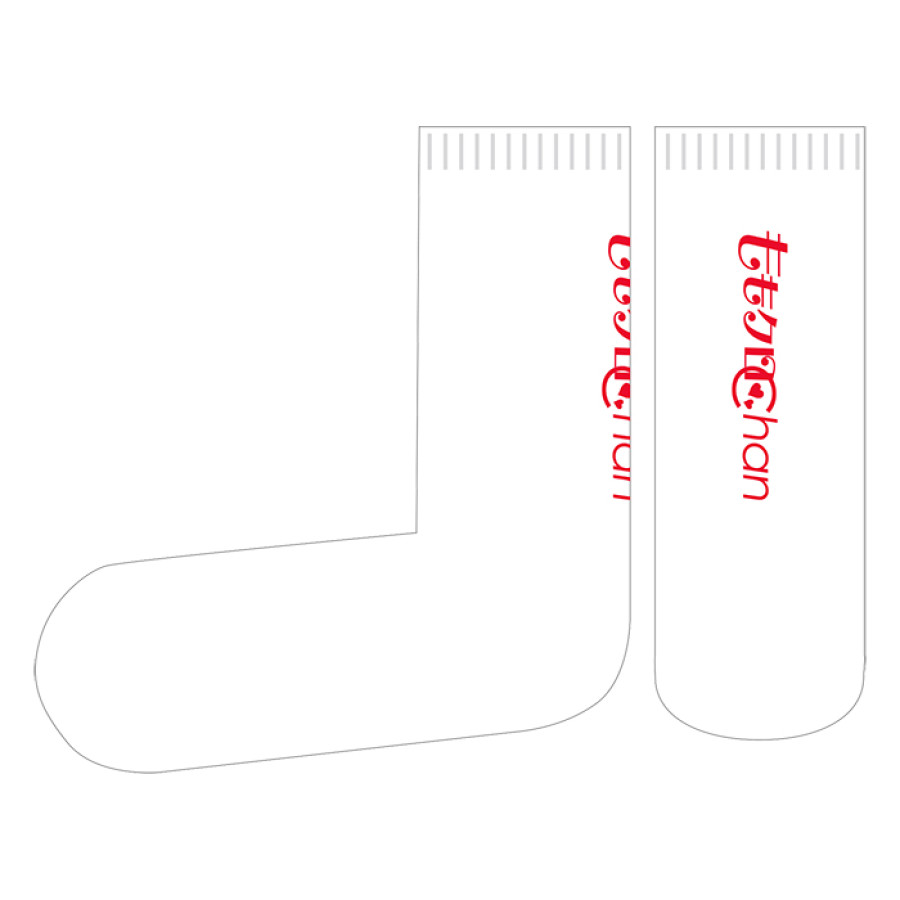 ももクロChan ソックス 赤