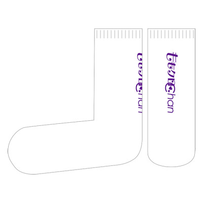 ももクロChan ソックス 紫