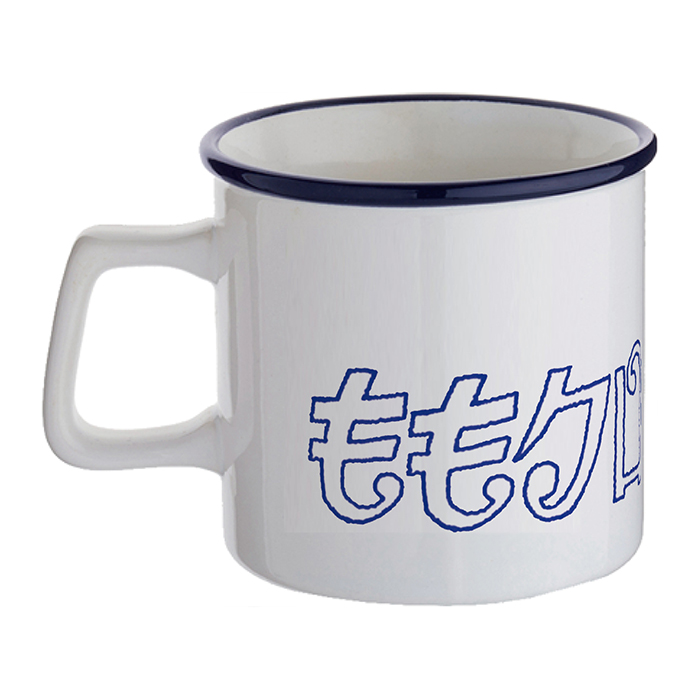 ももクロちゃんと！ ロゴとマグカップ