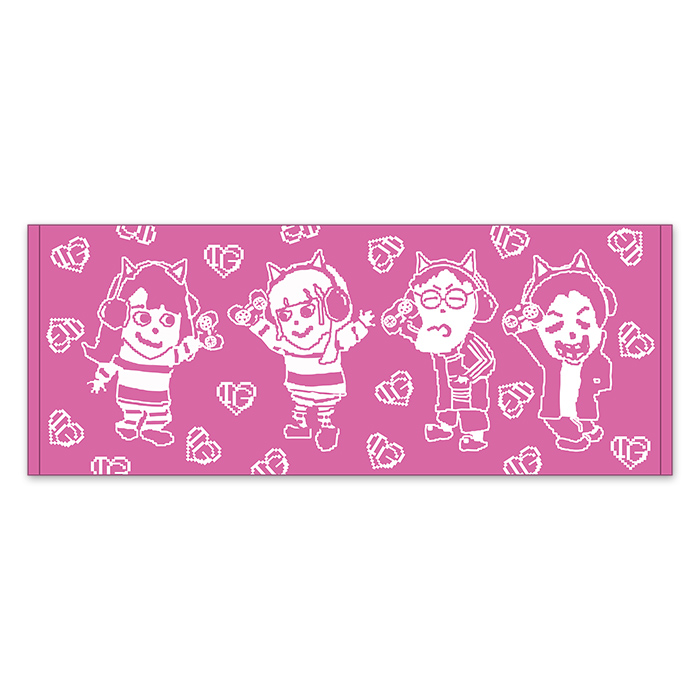 アイ＝ラブ！げーみんぐ ～○○さんがオンラインになりました～ フェイスタオル