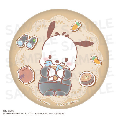 おっさんずラブ×サンリオキャラクターズ 缶ミラー(菊之助・ポチャッコ)