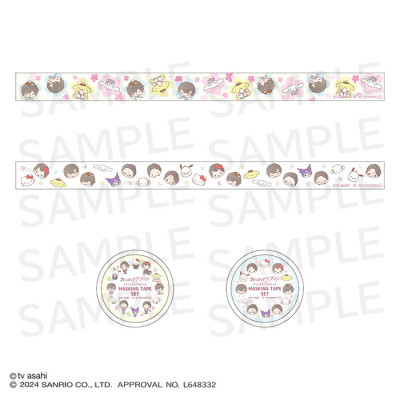 おっさんずラブ×サンリオキャラクターズ マスキングテープセット