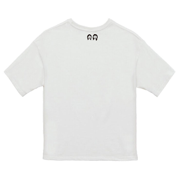 キョコロヒー オーバーサイズTシャツ(白)