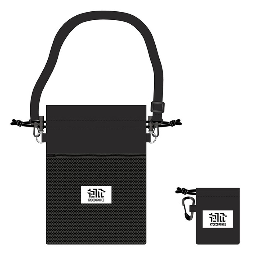 キョコロヒー 巾着ショルダーバッグ