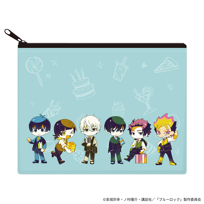 ＴＶアニメ「ブルーロック」 フラットポーチ