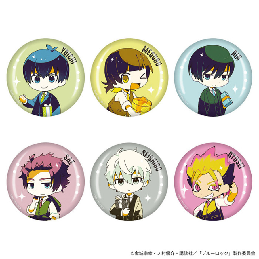 ＴＶアニメ「ブルーロック」 トレーディング缶バッジ 全6種