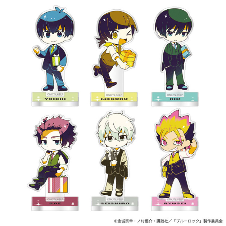 ＴＶアニメ「ブルーロック」 トレーディングミニアクリルスタンド 全6種