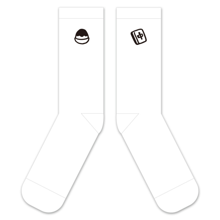 キョコロヒー 靴下 白