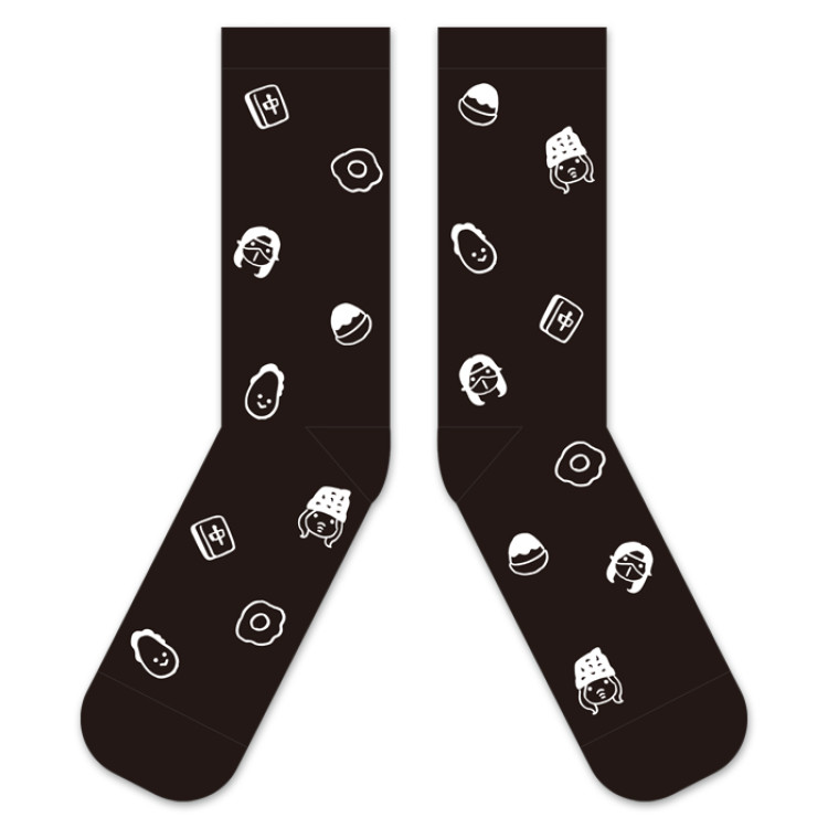 キョコロヒー 靴下 黒