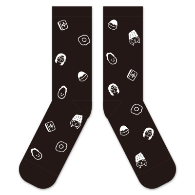 キョコロヒー 靴下 黒