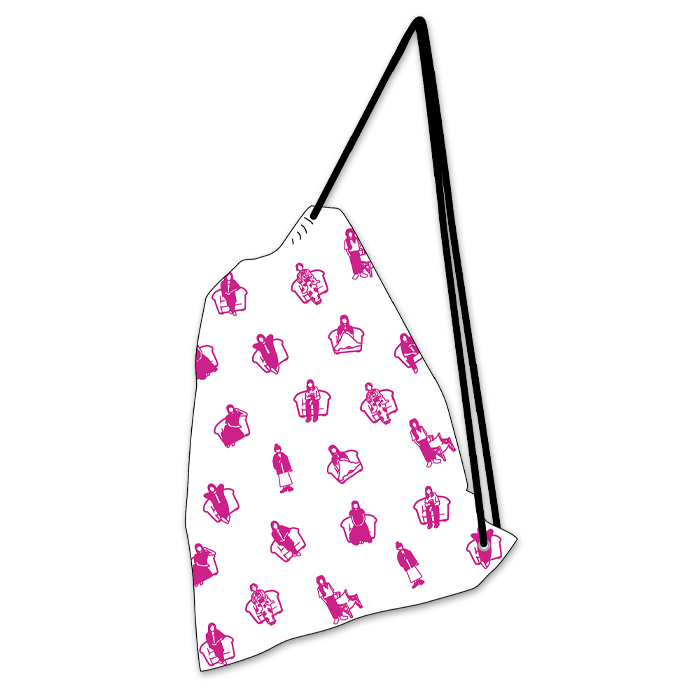 キョコロヒー 肩掛けショッパー