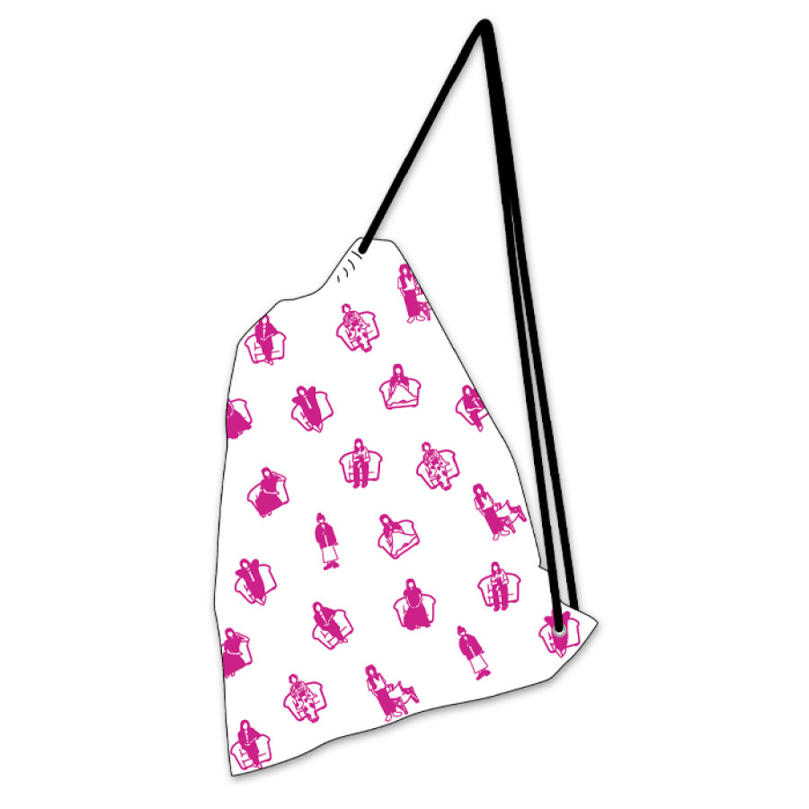 キョコロヒー 肩掛けショッパー