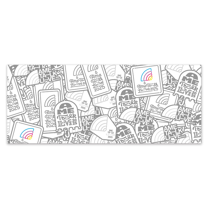 アメトーーク！ AMETA--LK FIRST LI--VE フェイスタオル