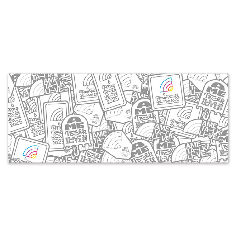 アメトーーク！ AMETA--LK FIRST LI--VE フェイスタオル