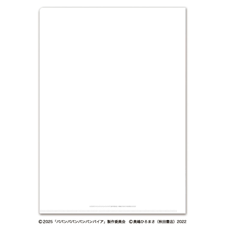 映画ババンババンバンバンパイア クリアファイル