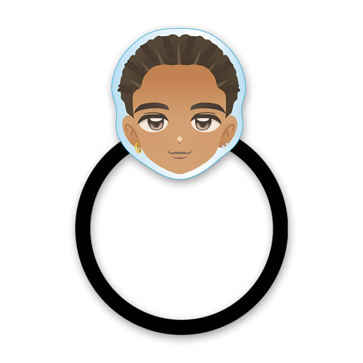 PSYCHIC FEVERの六本木メタメタRADIO アクリルヘアゴム(JIMMY)