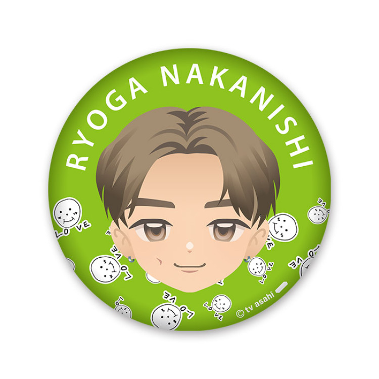 PSYCHIC FEVERの六本木メタメタRADIO おえかき缶バッジ(中西椋雅)