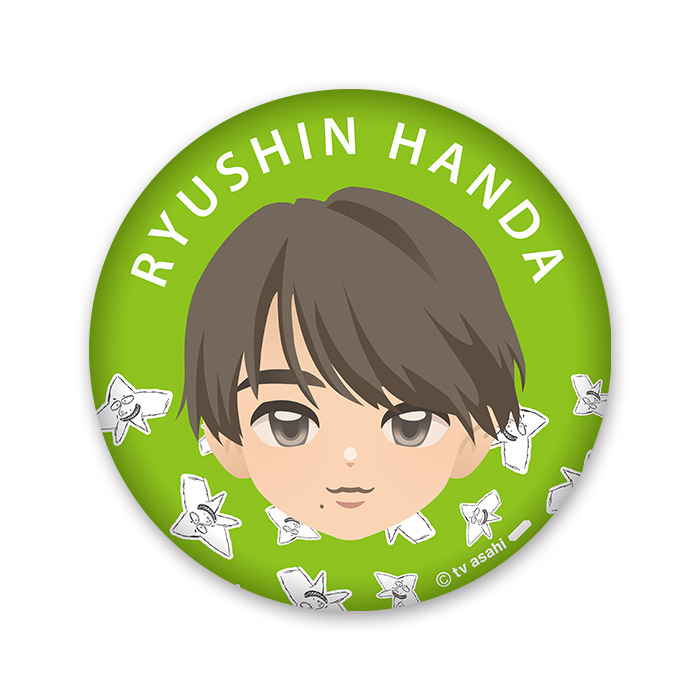 PSYCHIC FEVERの六本木メタメタRADIO おえかき缶バッジ(半田龍臣)