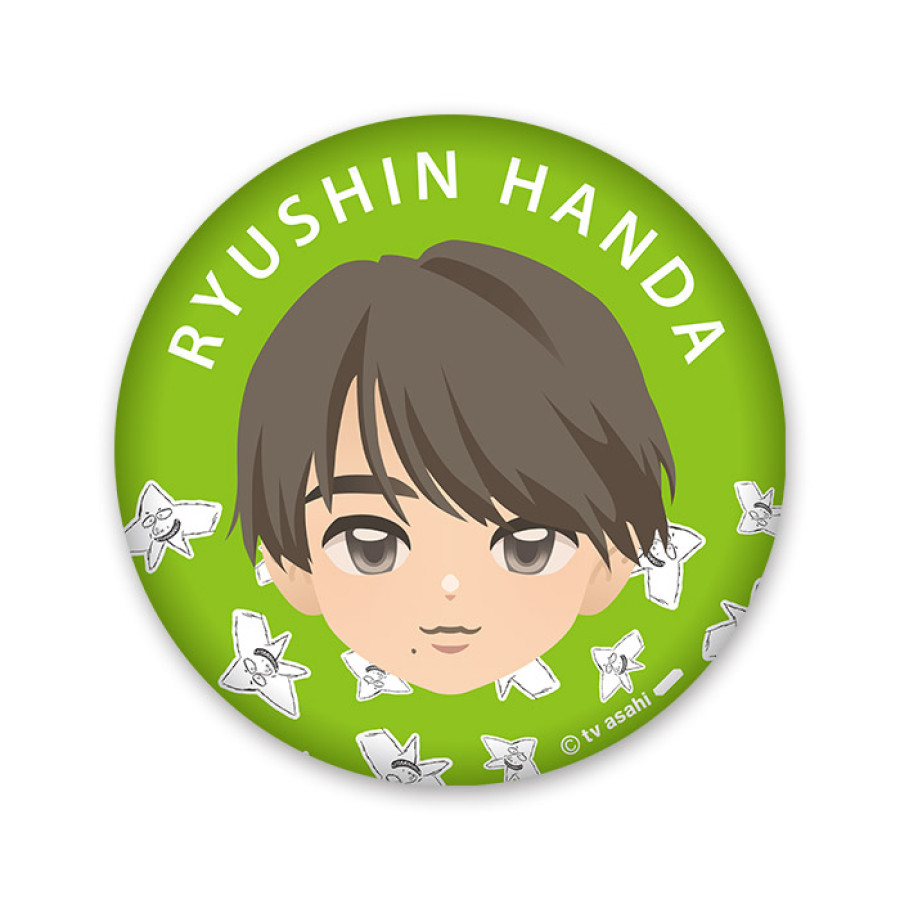 PSYCHIC FEVERの六本木メタメタRADIO おえかき缶バッジ(半田龍臣)