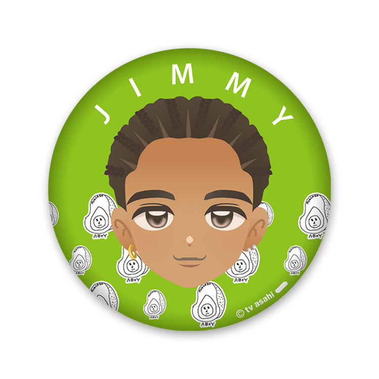 PSYCHIC FEVERの六本木メタメタRADIO おえかき缶バッジ(JIMMY)