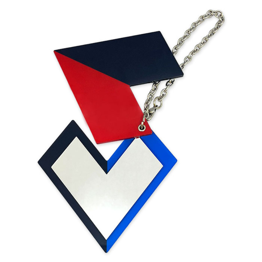 恋する警護24時 season2 ドキドキ武骨なハート型スライドミラー