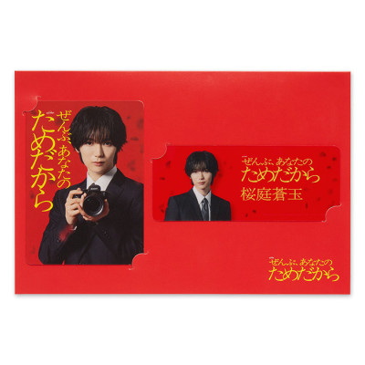 七五三掛龍也『ぜんぶ、あなたのためだから』桜庭蒼玉 ドラマコレクションカードセット