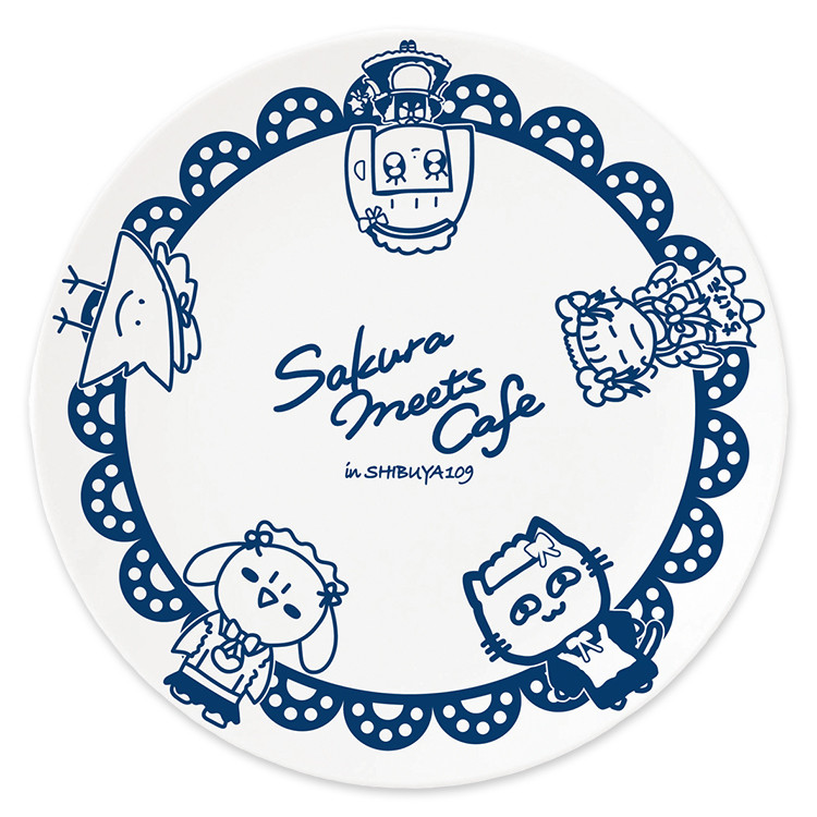 SakuraMeets cafe プレート
