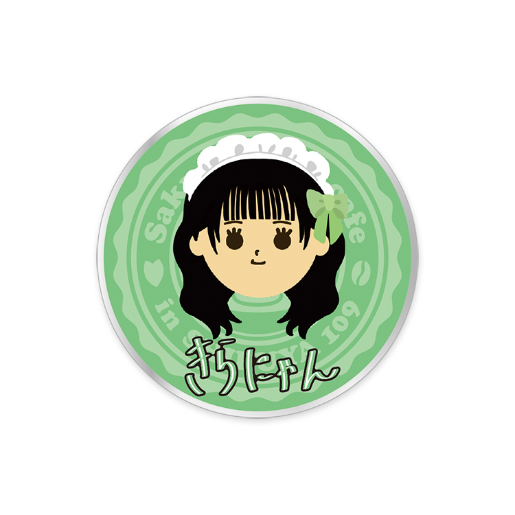 SakuraMeets cafe トレーディングネームバッジ