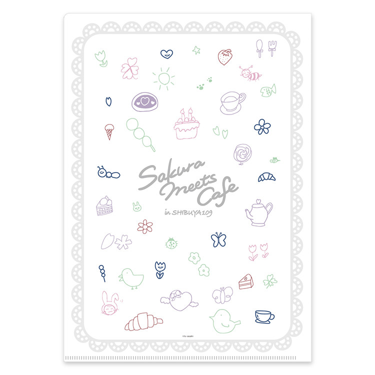 SakuraMeets cafe クリアファイル