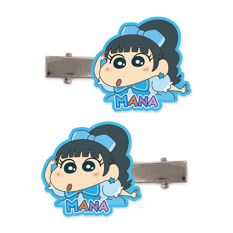 クレヨンしんちゃん&times;フルーツジッパー アクリルヘアクリップ(真中まな)