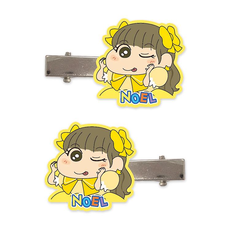 クレヨンしんちゃん&times;フルーツジッパー アクリルヘアクリップ(早瀬ノエル)