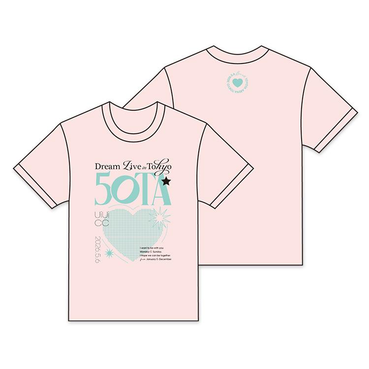 ロンドンハーツ Dream Live in Tokyo2026 Tシャツ(Pink)