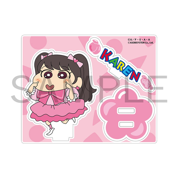 FRUITS ZIPPER ×クレヨンしんちゃん アクリルスタンド 全7種 FRUITS ZIPPER×クレヨンしんちゃん アクリルスタンド | テレアサ