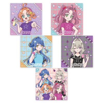 名探偵プリキュア！ おでかけ！プリキュアマルシェ テレビ朝日限定 ステッカーセット