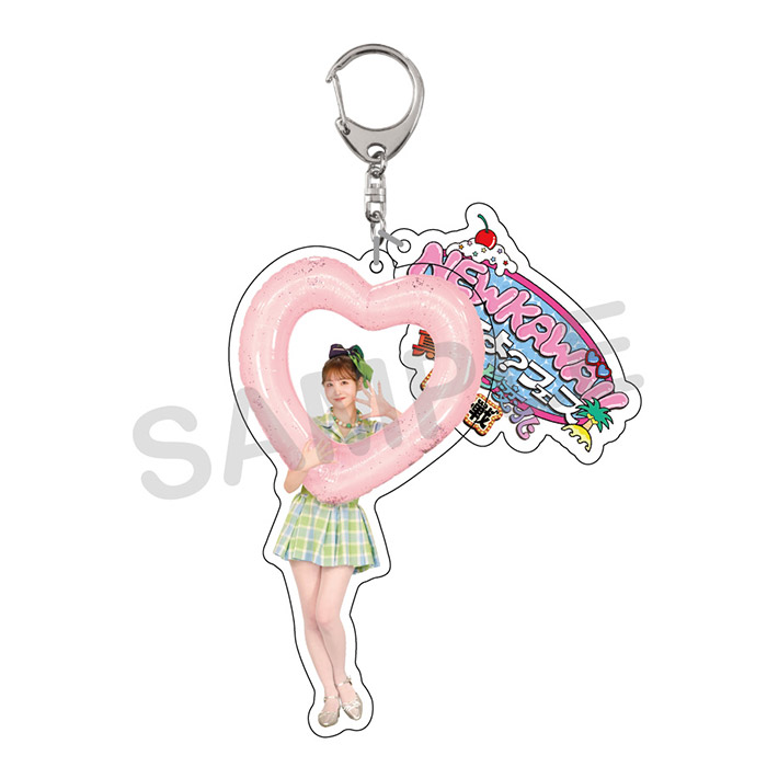 NEW KAWAIIってしてよ？フェス トレーディングアクリルキーホルダー(レトロガールver.)全7種