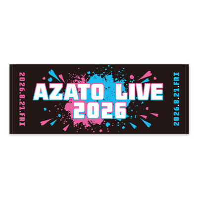 あざとくて何が悪いの？ AZATO LIVE フェイスタオル