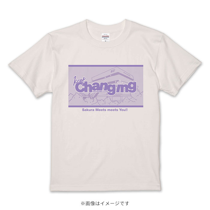 サクラミーツ Keep Changing Tシャツ(大沼晶保デザイン)