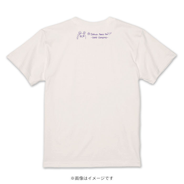 サクラミーツ Keep Changing Tシャツ(大沼晶保デザイン)