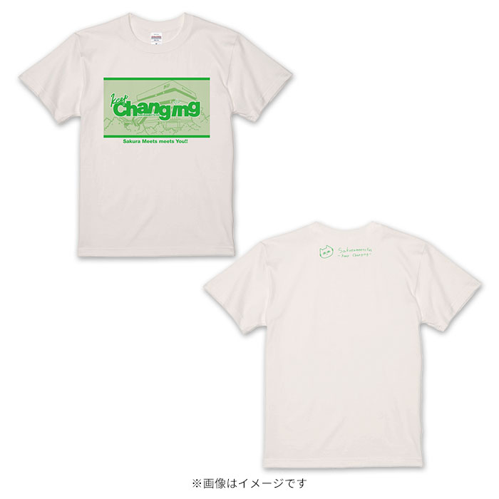 サクラミーツ Keep Changing Tシャツ(増本綺良デザイン)