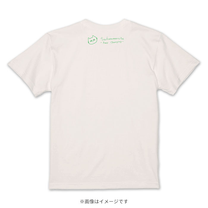 サクラミーツ Keep Changing Tシャツ(増本綺良デザイン)